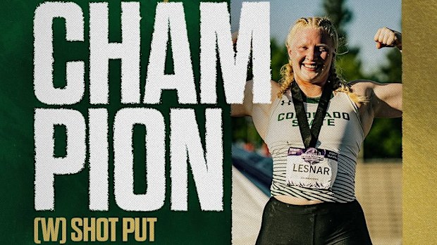 Colorado State athlete Mya Lesnar.