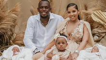 Usain Bolt welcomes twins with girlfriend Kasi Bennett, reveals their unique names.