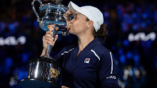 Ash Barty Instagram message 