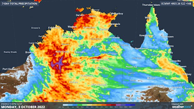 Rain heading for much of Australia this week is consistent with the return of the La Niña weather system, forecasters say.
