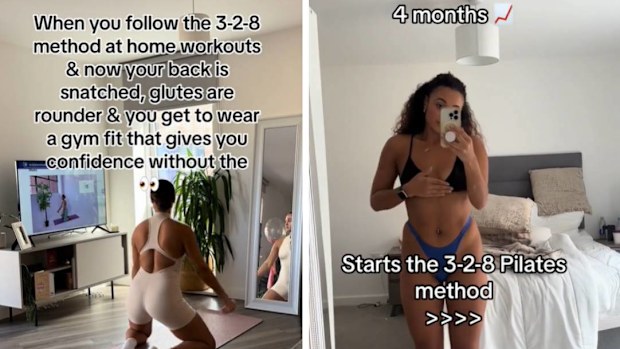 3-2-8 viral TikTok pilates method for weight loss