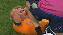 Tate McDermott is injured.