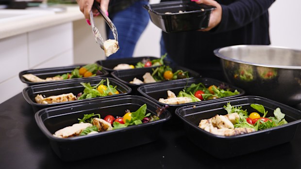 meal prepping