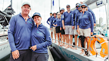 Ian and Annika Thomson and crew.