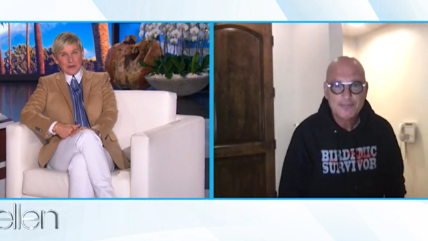 Howie Mandel appeared on The Ellen DeGeneres Show.