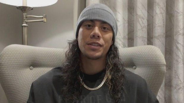 Jarome Luai sent a brief message to Wests Tigers Members and fans from England.