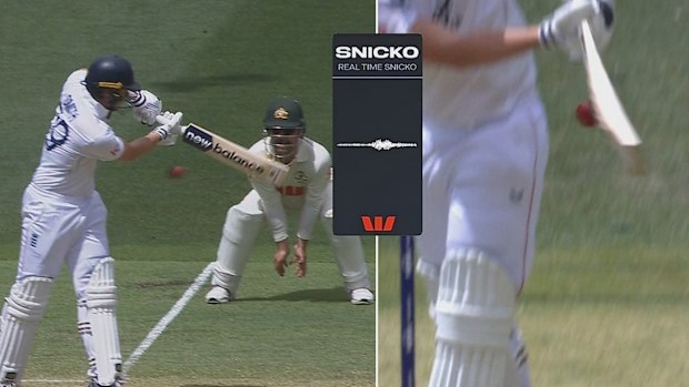 Jamie Smith DRS review.