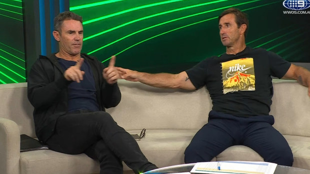 Brad Fittler and Andrew Johns speak on Freddy and the Eighth.