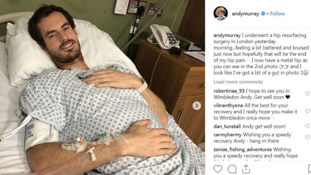 Andy Murray undergoes surgery