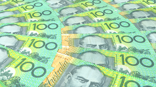 Australian dollars cash currency