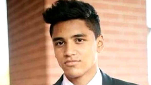 Evander Tuala, 23, from Western Sydney, was hit on Oxford Street in Darlinghurst last night during a clash of two groups.