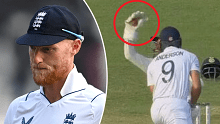 England were bowled out after Jimmy Anderson was caught behind. 