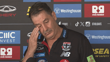 Ross Lyon became visibly emotional when asked about the late AFL player Harley Balic and his experience with the AFL's illicit drugs policy.