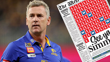 The West Australian is under fire for its front page on Adam Simpson's sacking.