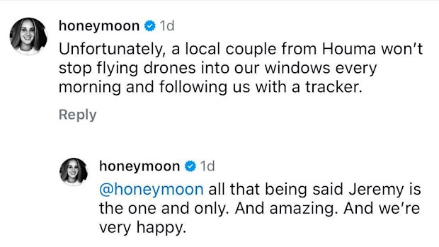 Lana Del Rey has called out a local couple for invading her privacy after secret wedding