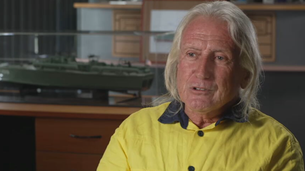 Instead of winding down, Pauly McCamley decided to build a boat.