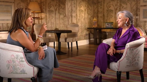 bette midler nbc us today interview with hoda