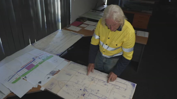 McCamley draws the engineering specifications by hand himself and does not even own a computer