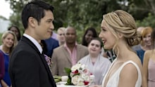 Jessica Rothe and Harry Shum Jr. star in All My Life.