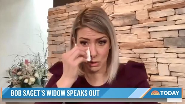 Bob Saget's widow Kelly Rizzo on the Today show