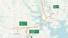 Transport for NSW's Environmental Impact Western Harbour Tunnel and Beaches Link plan.