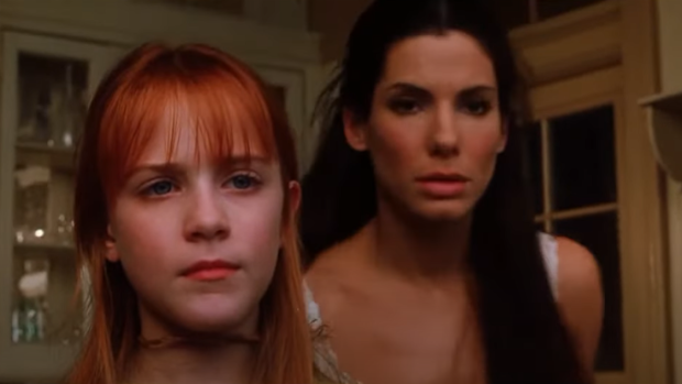 Evan Rachel Wood and Sandra Bullock in Practical Magic