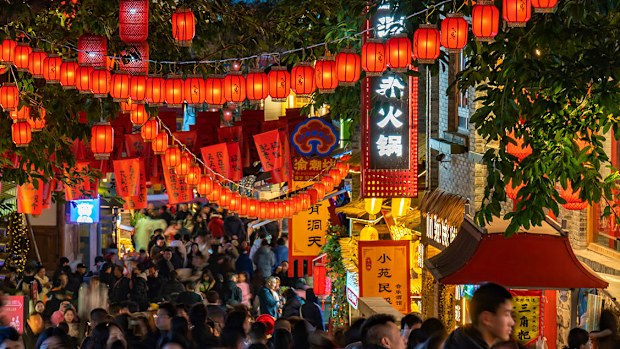 Chinese New Year celebrations.