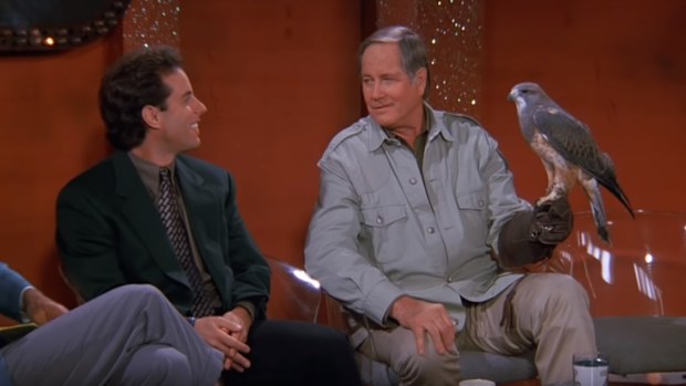 Jerry Seinfeld and Jim Fowler