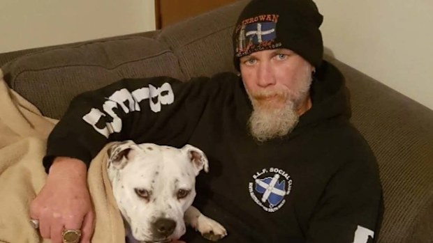 Troy Jacka, 53, was found dead by police and paramedics in the driveway about 11pm yesterday.