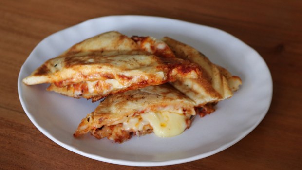 Domino's pizza grilled cheese.