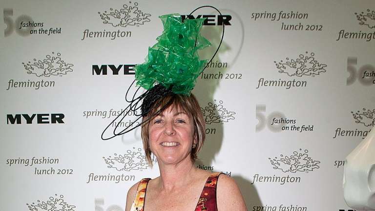 One of Kim Fletcher's creations ended up on the head of Luciano Pavarotti.
