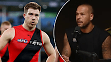 Lance Franklin has weighed in on Zach Merrett's future