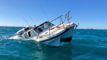 It All Went Pear Shaped So Quickly Support Boat Sinks Off