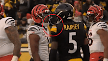 Ja'Marr Chase's alleged spit on Jalen Ramsey