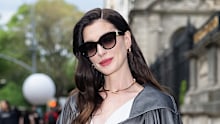 NEW YORK, NEW YORK - MAY 20: Anne Hathaway attends Louis Vuitton Cruise 2027 at the Frick Collection on May 20, 2026 in New York City. (Photo by TheStewartofNY/WireImage)