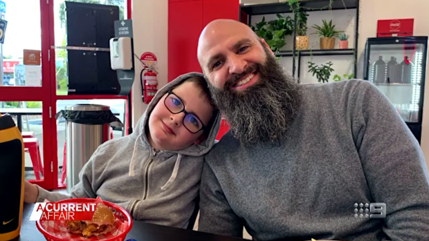 Max and his dad Vince.