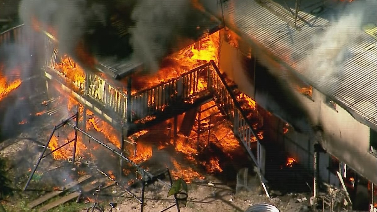 Murder victim's family lose home in alleged arson attack