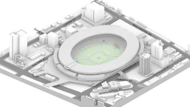 Gabba Stadium 2032.