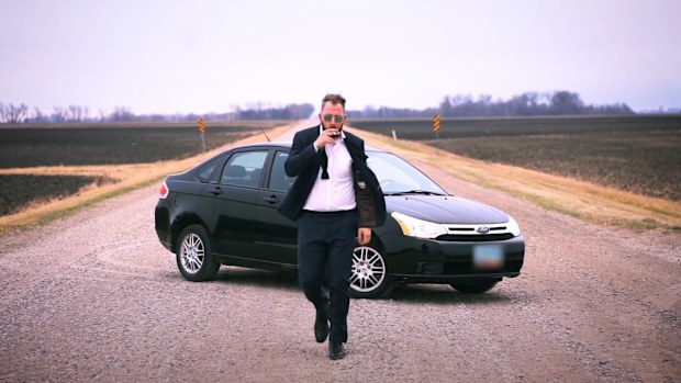 Man's outrageous car ad