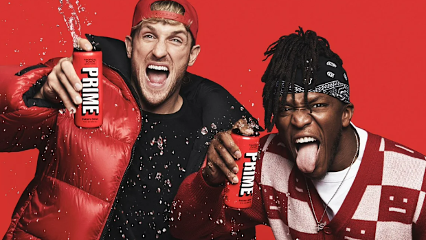 prime energy drink by logan paul and KSI