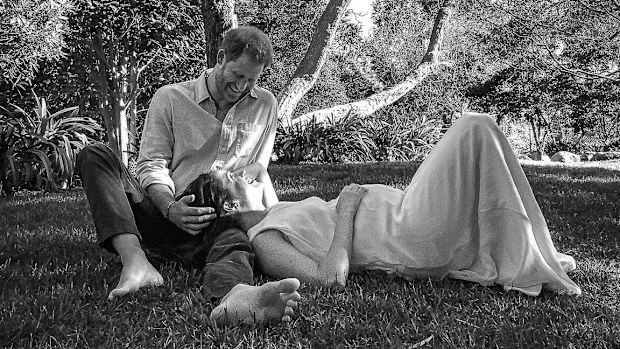 Harry and Meghan pregnancy photo taken by Misan Harriman.