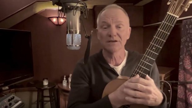 Sting sings Russians amid Ukraine invasion