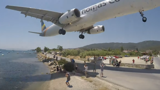 Skiathos Airport is a popular spot for holidaymakers to get unique photos up close to landing planes, but people have been injured by the powerful aircraft blast sending them flying metres through the air.