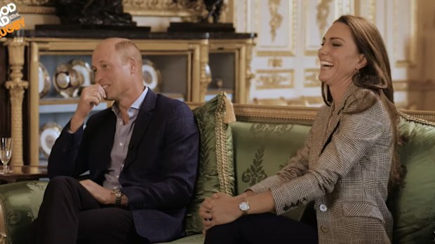 Prince William and Catherine Princess of Wales on The good the bad and the rugby