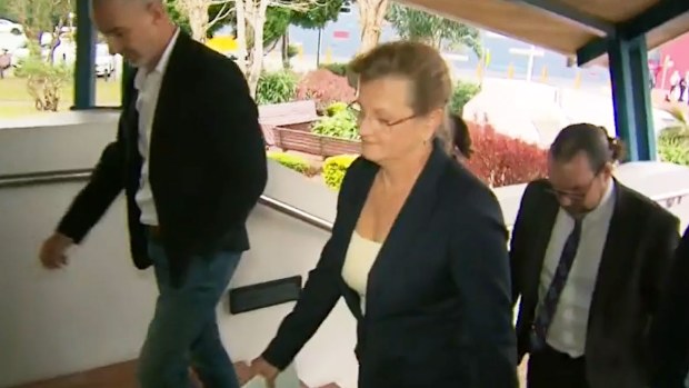 Karen Williams, pictured entering the Cleveland Magistrates Court.