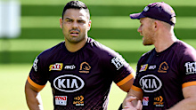 Ben Te'o during his playing days at Brisbane.