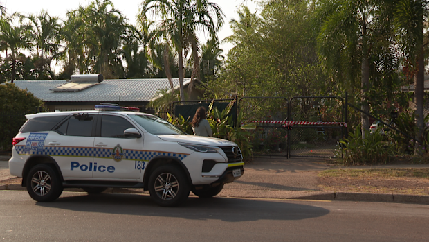 A man has died after a mother is fighting for life in hospital after a suspected domestic violence attack in Darwin's northern suburbs.