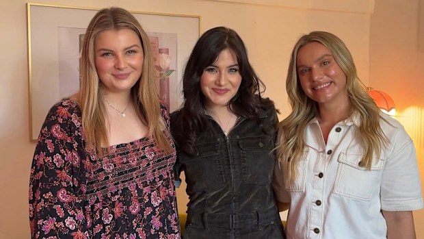 Scarlett Hopper (left) has hosted best-selling authors like Lauren Roberts (centre) for exclusive events at Romancing The Novel.