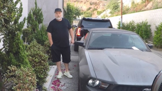 Kyle Sandilands, LA, questioned, photographer, Virgin Mary comments