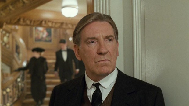 David Warner stars in the 1996 blockbuster Titanic.